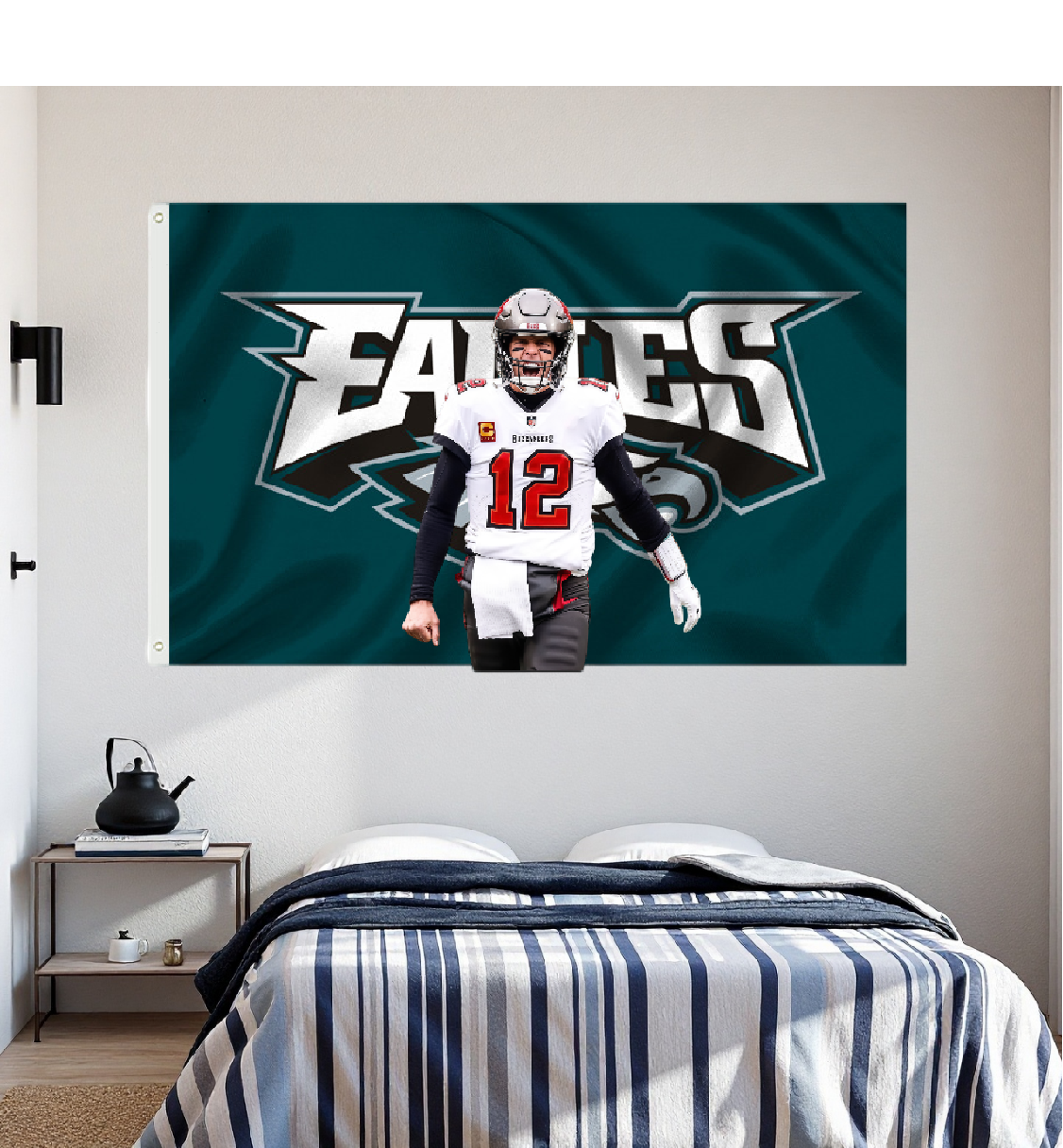 Philadelphia Eagles Flag Custom Image