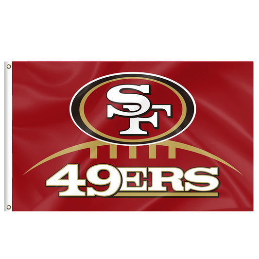 San Francisco 49ers Flag Custom Image