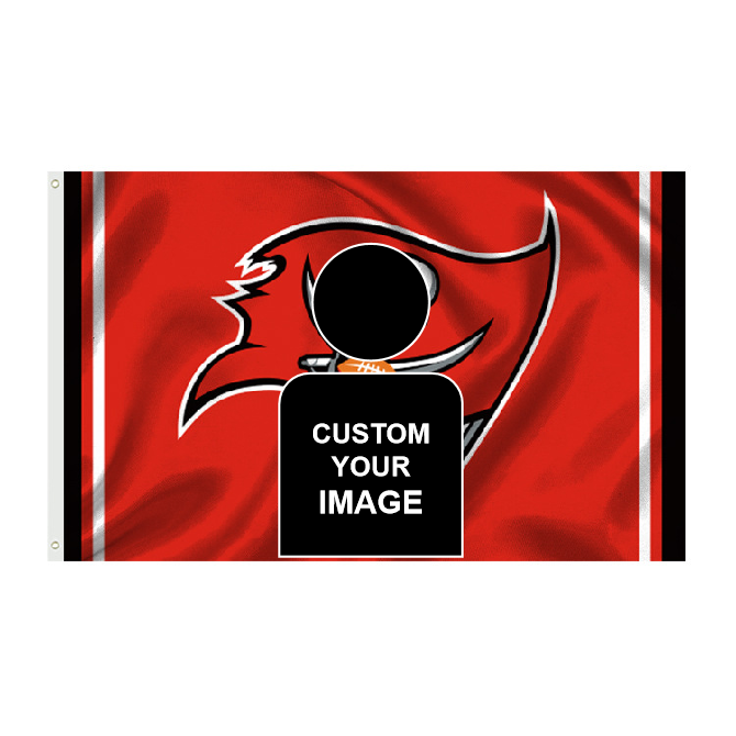 Tampa Bay Buccaneers Flag Custom Image