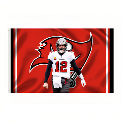 Tampa Bay Buccaneers Flag Custom Image