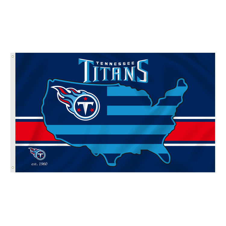 Tennessee Titans Flag Custom Image