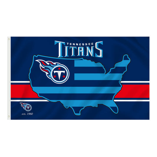 Tennessee Titans Flag Custom Image
