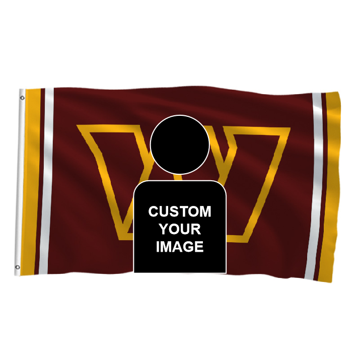Washington Commanders Flag Custom Image