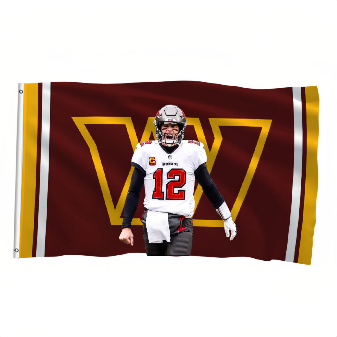 Washington Commanders Flag Custom Image