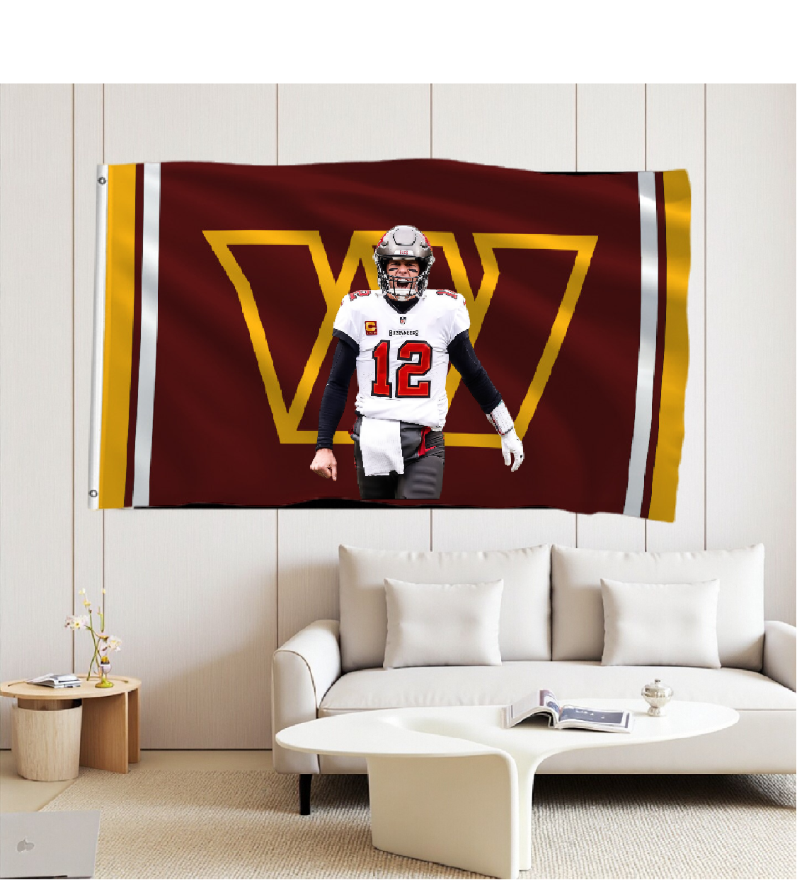 Washington Commanders Flag Custom Image