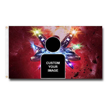 Ironman Flag Custom Image