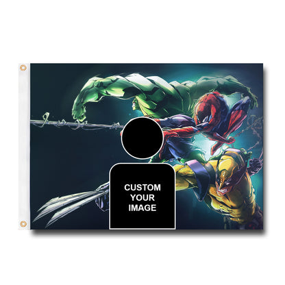 Wolverine Flag Custom Image