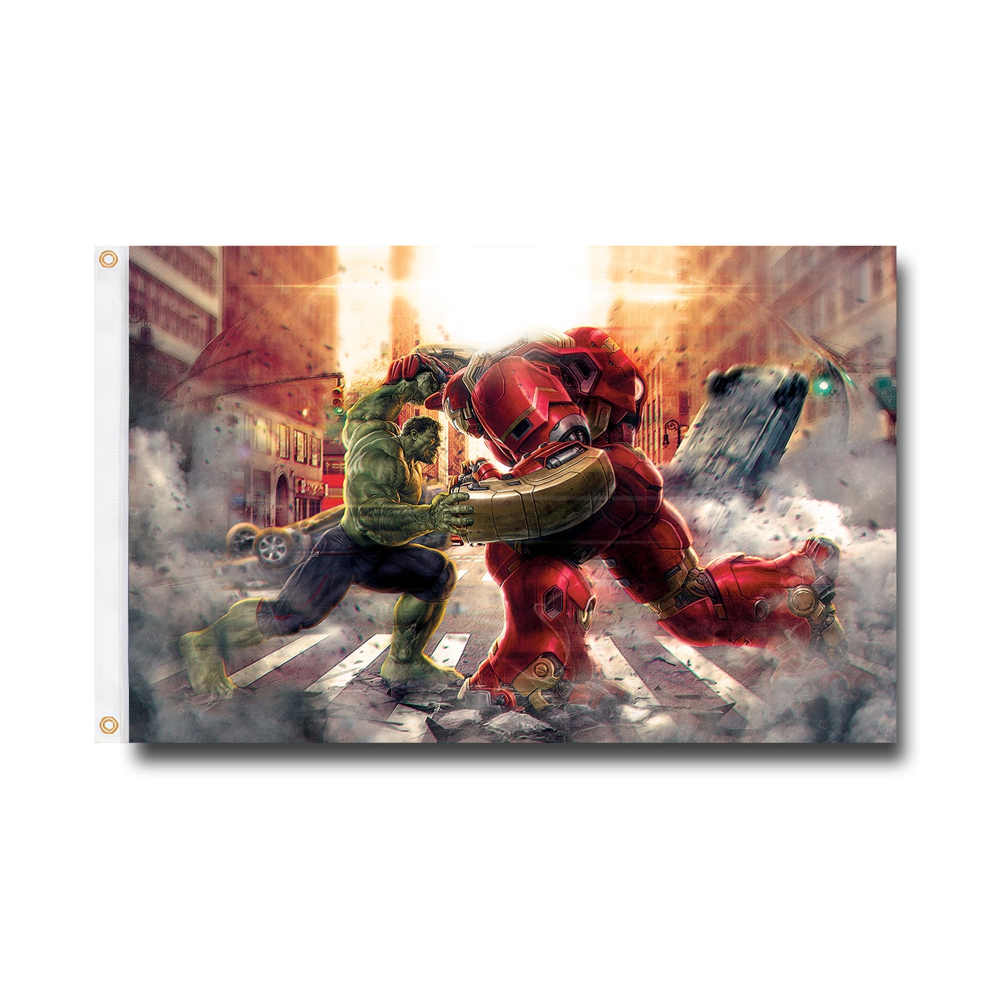 Hulk Flag Custom Image