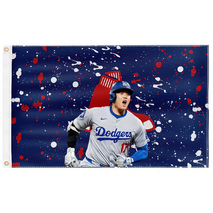 Boston Red Sox Retro Flag Custom Image