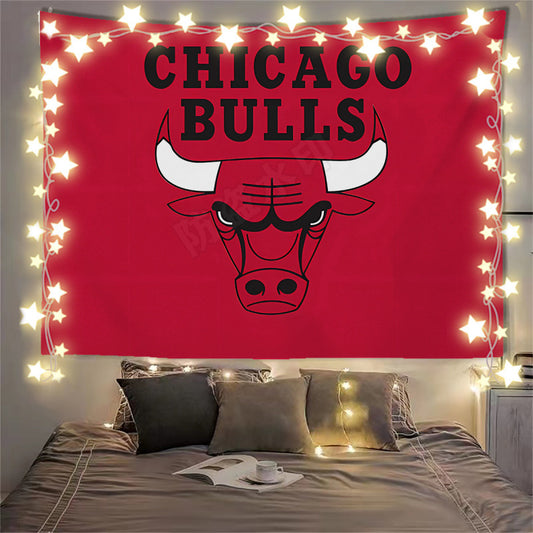 Chicago Bulls Red Flag Custom Image