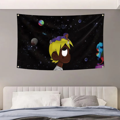 Luv Flag Tapestry Flag Custom Image