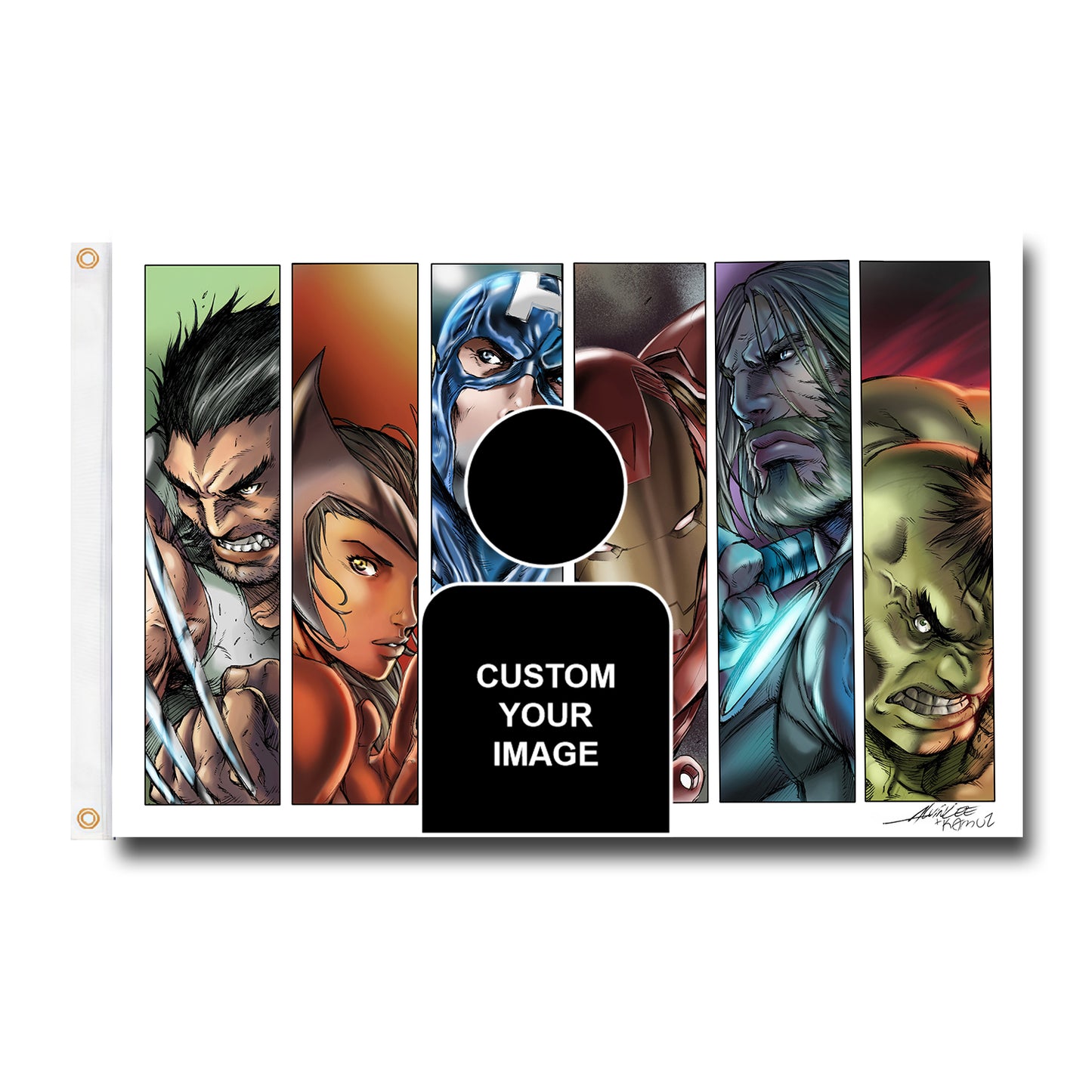 Wolverine Flag Custom Image