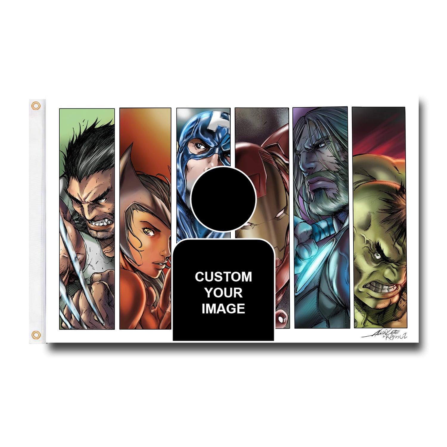 Wolverine Flag Custom Image
