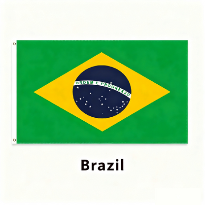Brazil Flag Custom Image