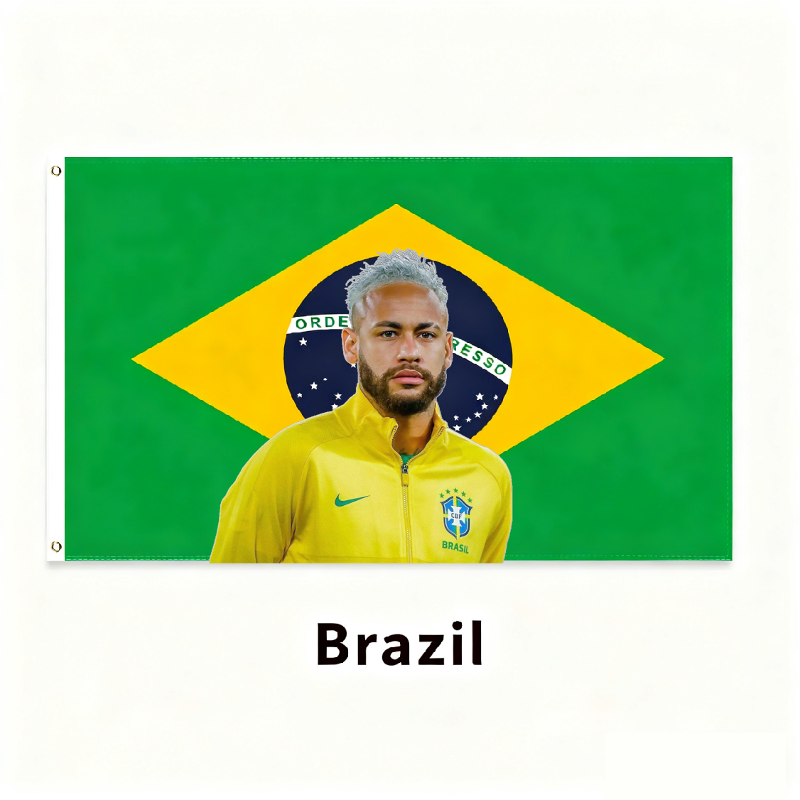 Brazil Flag Custom Image