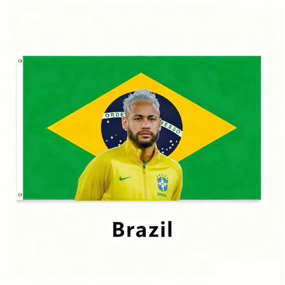 Brazil Flag Custom Image