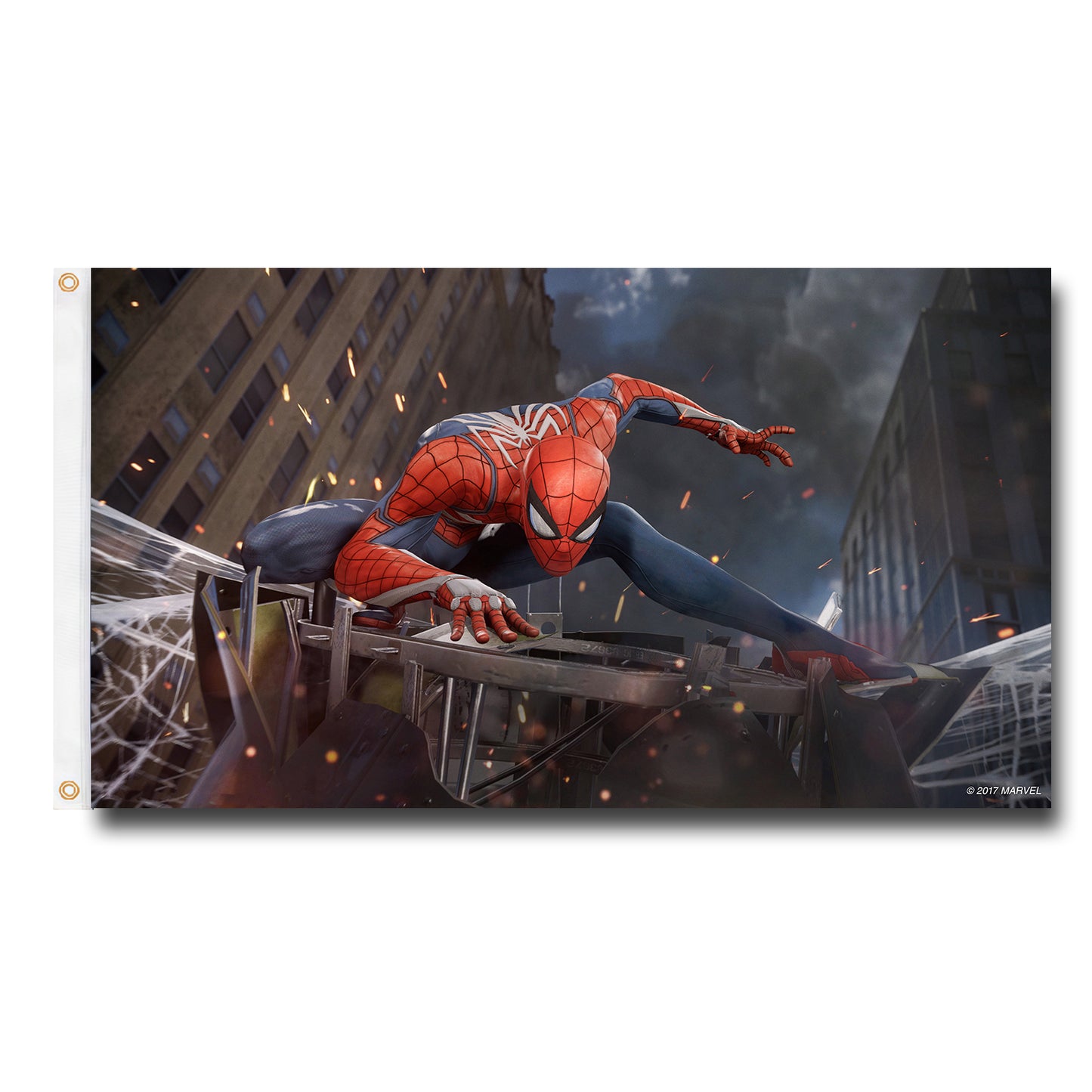 Spiderman Flag Custom Image