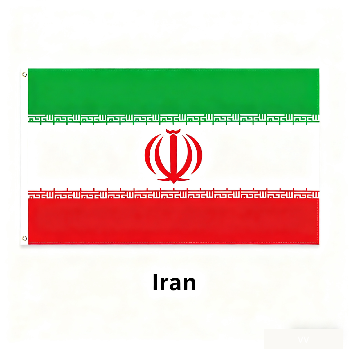 Iran Flag Custom Image