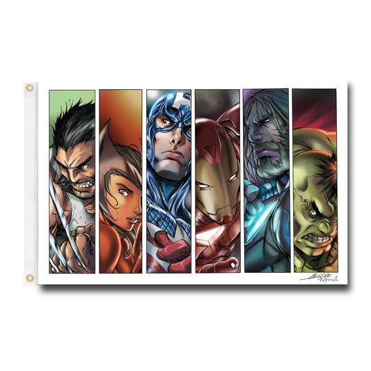 Wolverine Flag Custom Image