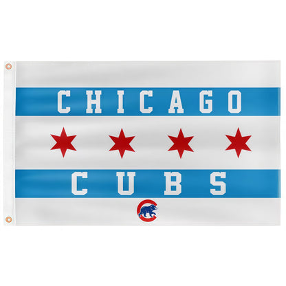 Chicago Cubs Vintage Flag Custom Image
