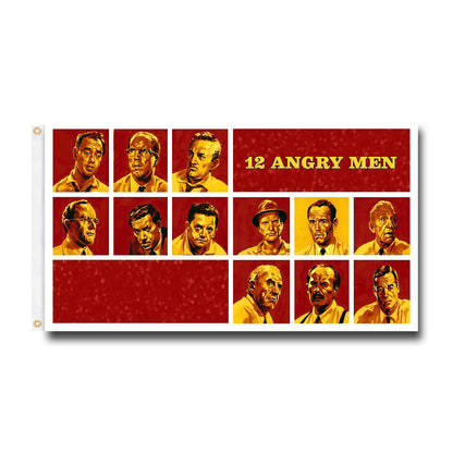 12 Angry Man Flag Custom Image