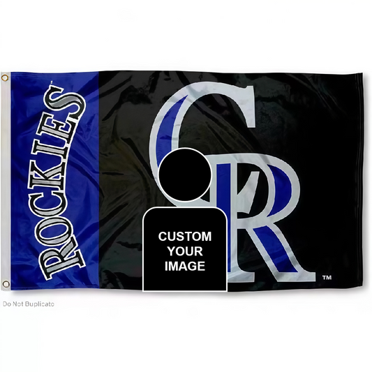 Colorado Rockies Classic Flag Custom Image
