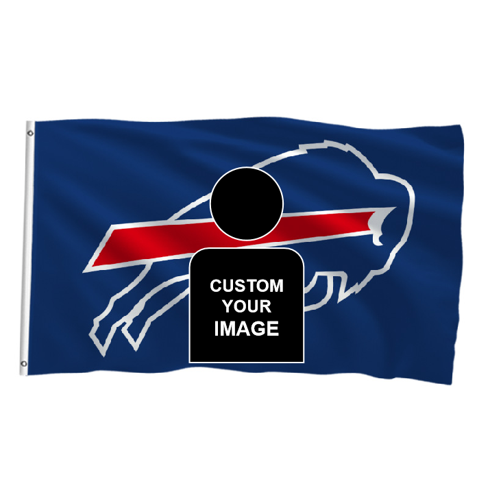 Buffalo Bills Flag Custom Image