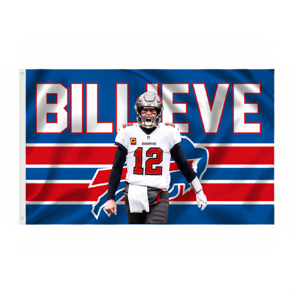 Buffalo Bills Flag Custom Image