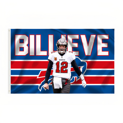 Buffalo Bills Flag Custom Image