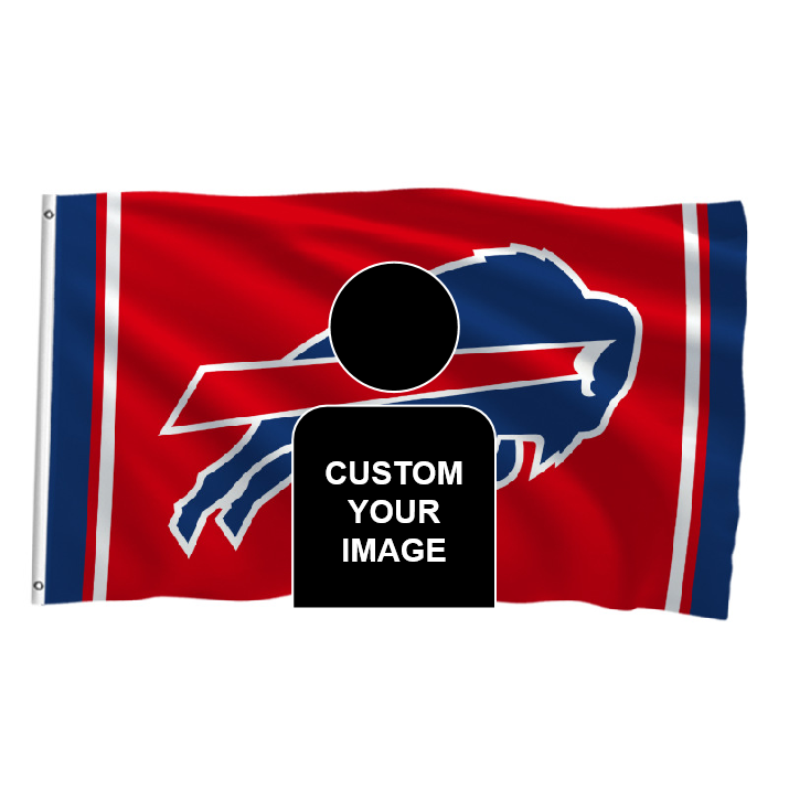 Buffalo Bills Flag Custom Image