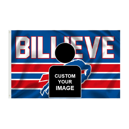 Buffalo Bills Flag Custom Image