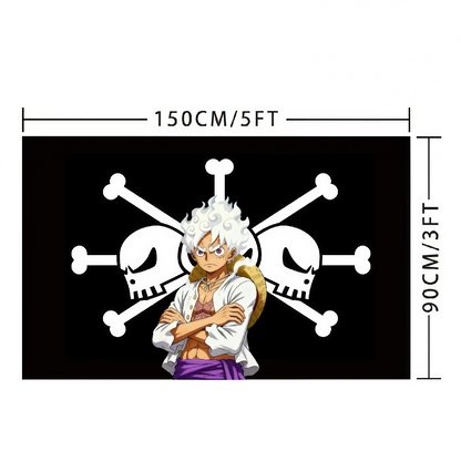 Edward Teach Flag Custom Image