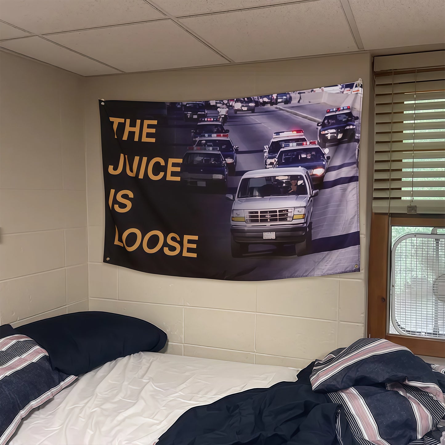 The Juice is Loose Flag Custom Image