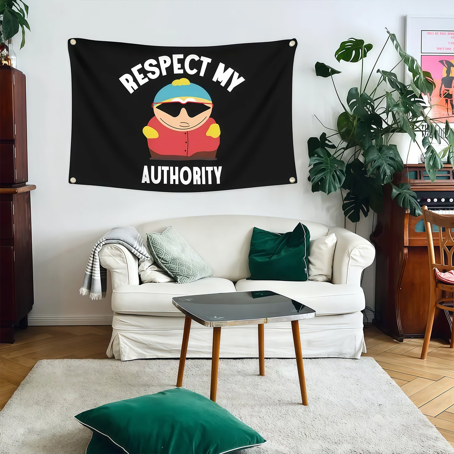 Respect MY Authority Flag Custom Image