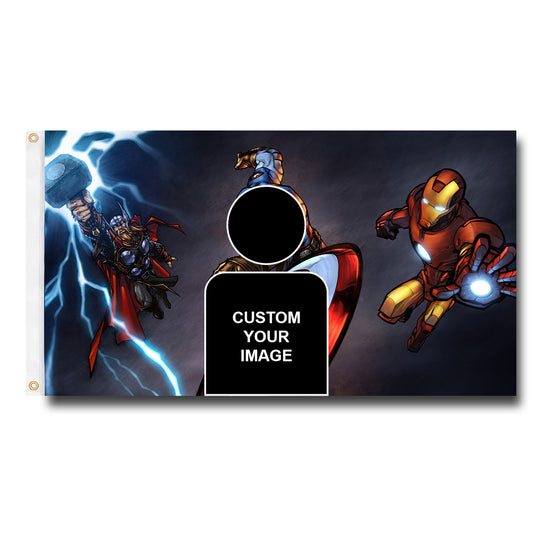 Bigthree Flag Custom Image