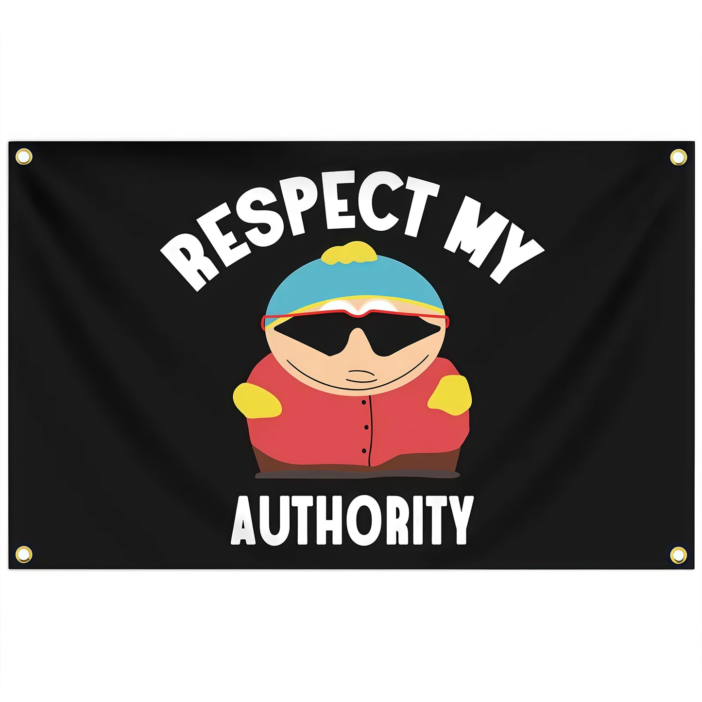 Respect MY Authority Flag Custom Image