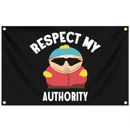 Respect MY Authority Flag Custom Image