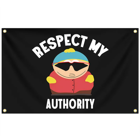Respect MY Authority Flag Custom Image
