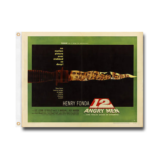 12 Angry Man Flag Custom Image