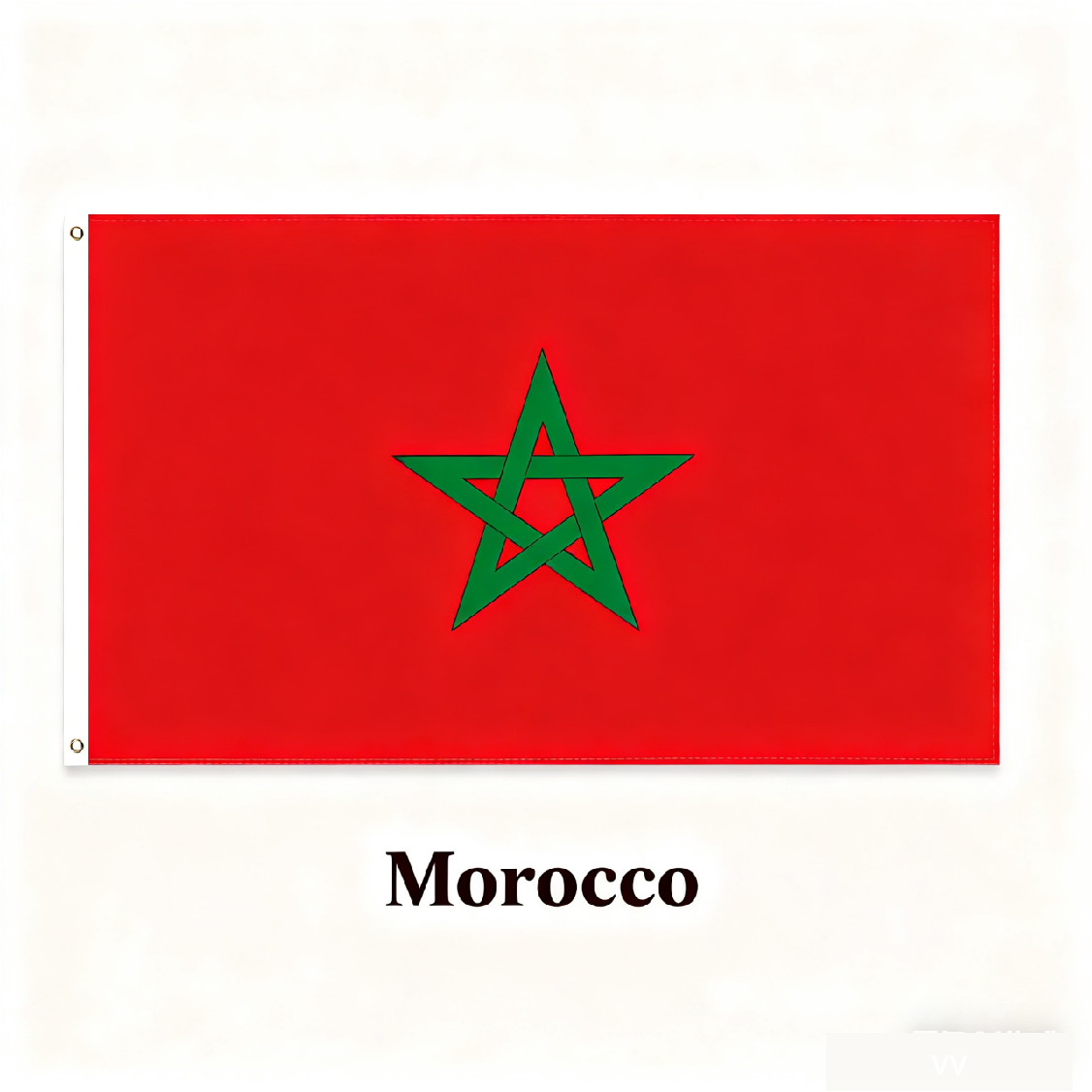 Morocco Flag Custom Image