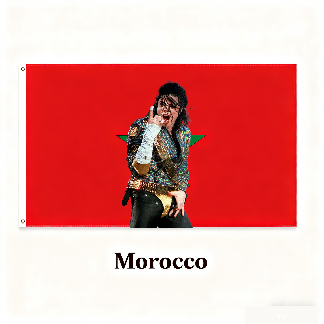Morocco Flag Custom Image