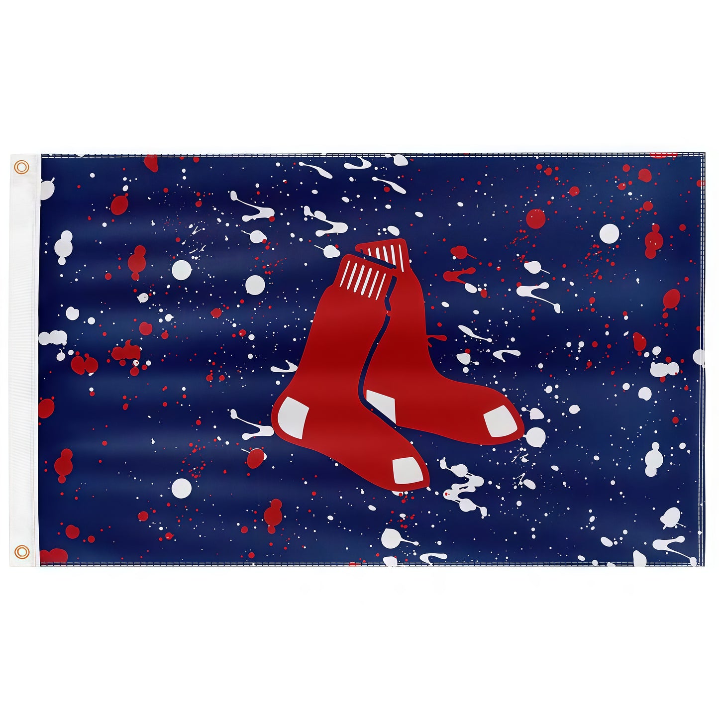 Boston Red Sox Retro Flag Custom Image