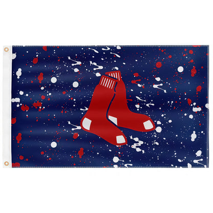 Boston Red Sox Retro Flag Custom Image