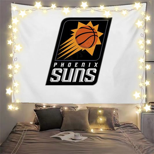 Phoenix Suns White Flag Custom Image