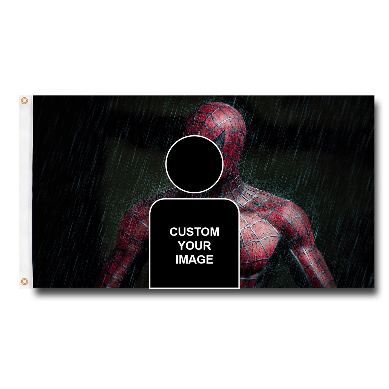 Spiderman Flag Custom Image