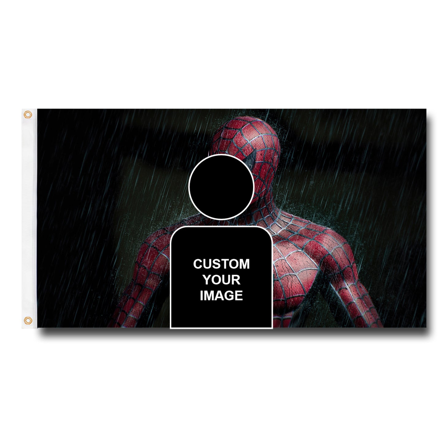 Spiderman Flag Custom Image