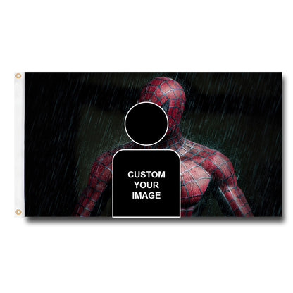 Spiderman Flag Custom Image