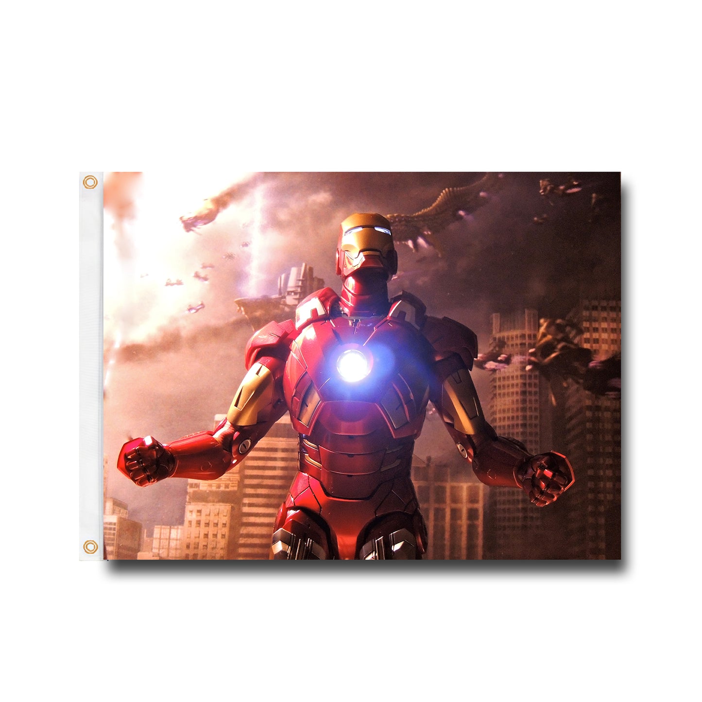 Ironman Flag Custom Image