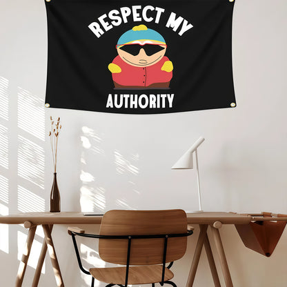 Respect MY Authority Flag Custom Image