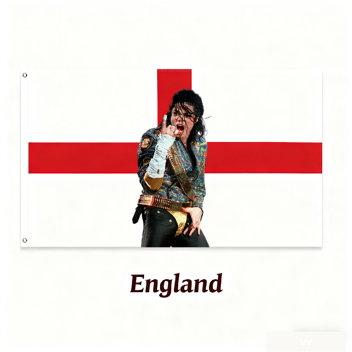 England Flag Custom Image